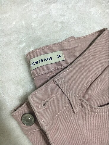 xs Beden pembe Renk Pudra jean