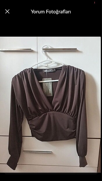 Zara Kahverengi bluz