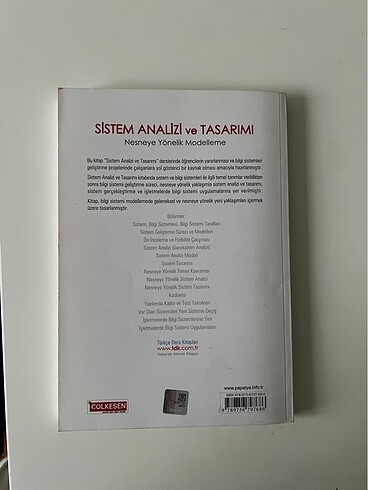  Beden Renk Sistem Analizi ve Tasarımı