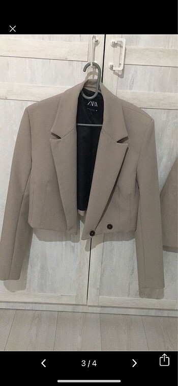 Zara blazer etek takım