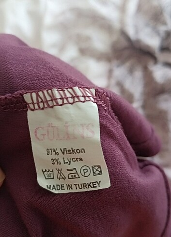 m Beden mor Renk Dantel detaylı çok şık bluz