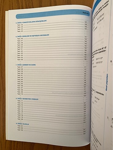  Beden Renk 11.Sınıf Final Matematik Konu Anlatım ve Soru Bankası