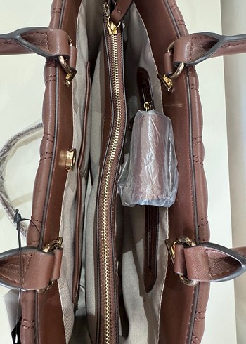 Nine West Aurelie Jet Set Carryall Kahverengi Çanta - Görsel 9