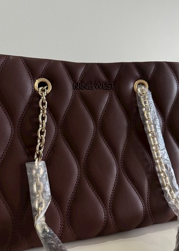 Nine West Aurelie Jet Set Carryall Kahverengi Çanta - Görsel 3