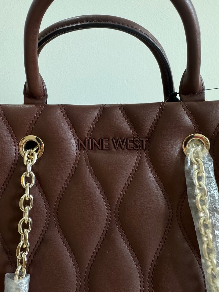 Nine West Aurelie Jet Set Carryall Kahverengi Çanta - Görsel 5