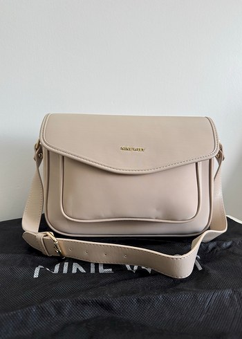 Nine West MINIEREBIG 5FX Krem Kadın Omuz
Çantası - Görsel 6