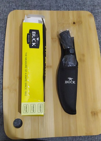 Buck Avcı Bıçağı 22 CM Siyah Kılıflı - Görsel 4