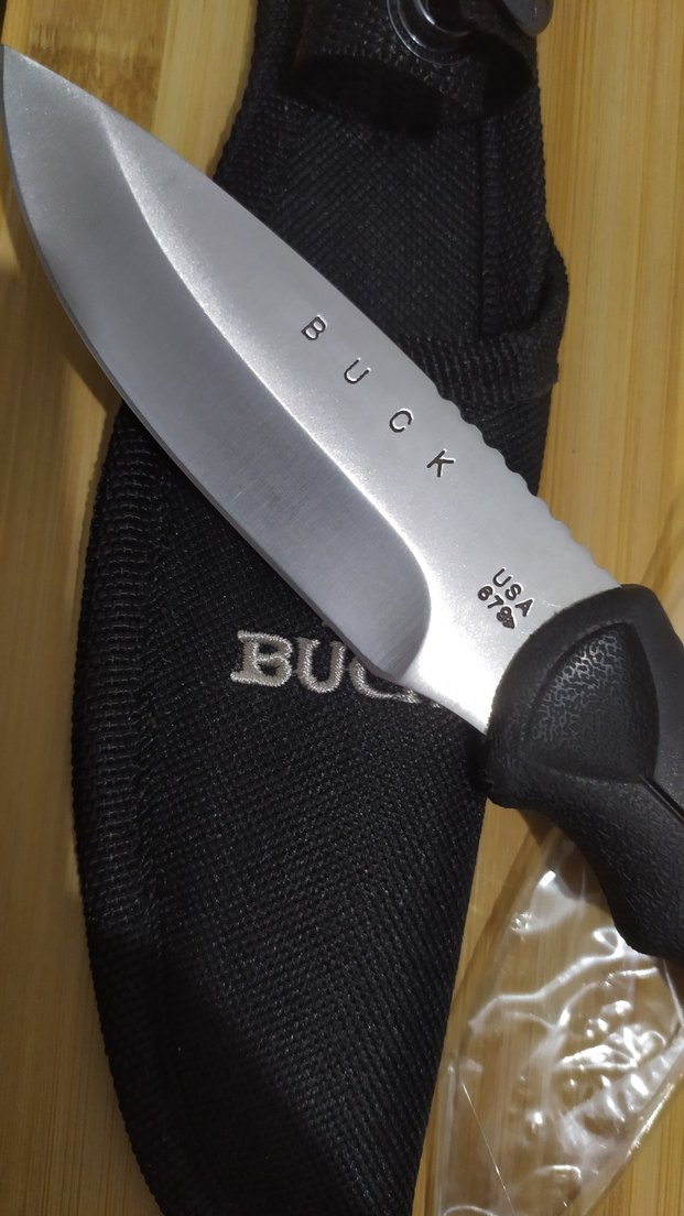 Buck Avcı Bıçağı 22 CM Siyah Kılıflı - Görsel 2