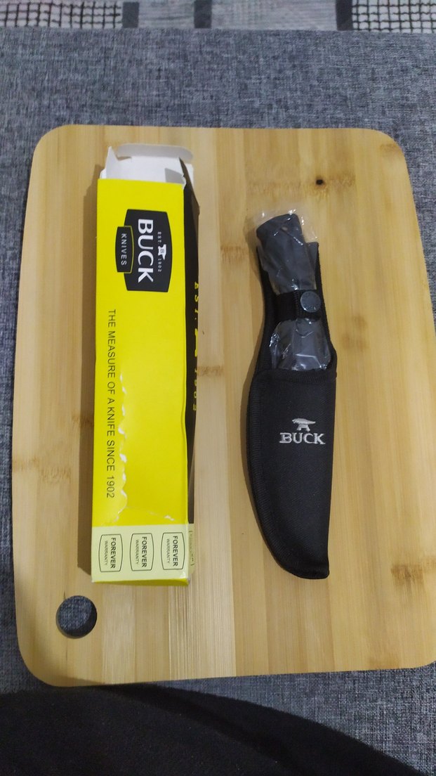 Buck Avcı Bıçağı 22 CM Siyah Kılıflı - Görsel 4