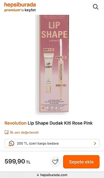 Revolution Lip Shape Dudak Kiti