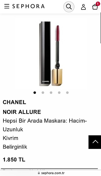 CHANEL NOIR ALLURE MASKARA-Siyah