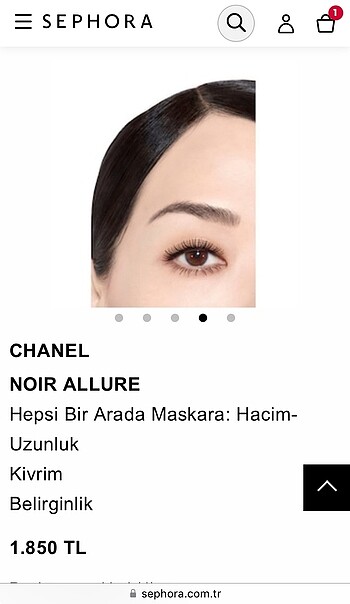 Chanel CHANEL NOIR ALLURE MASKARA-Siyah