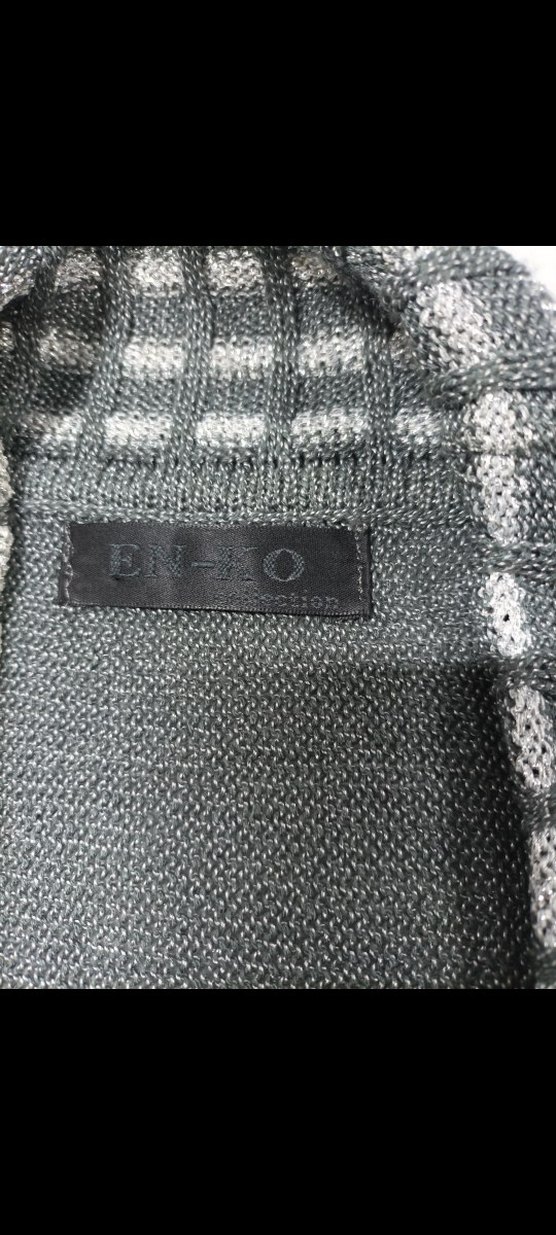 Gri Triko Kadın Hırka Midi Boy - Görsel 3