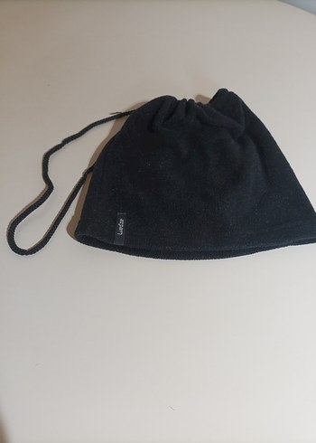 Erkek Siyah Fermuarlı Polar Boyunluk - Görsel 2