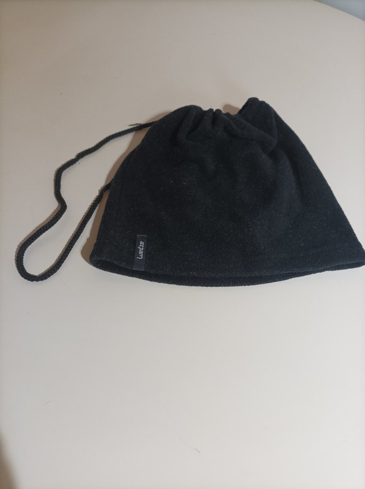 Erkek Siyah Fermuarlı Polar Boyunluk - Görsel 2