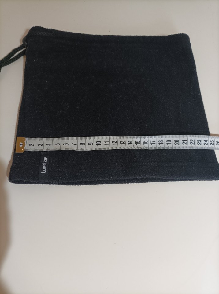 Erkek Siyah Fermuarlı Polar Boyunluk - Görsel 3