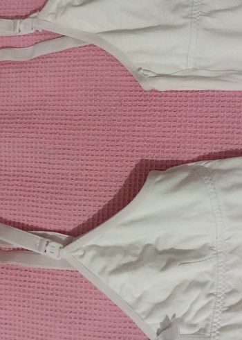 Beyaz Hamile ve Emzirme Atletleri - Görsel 5