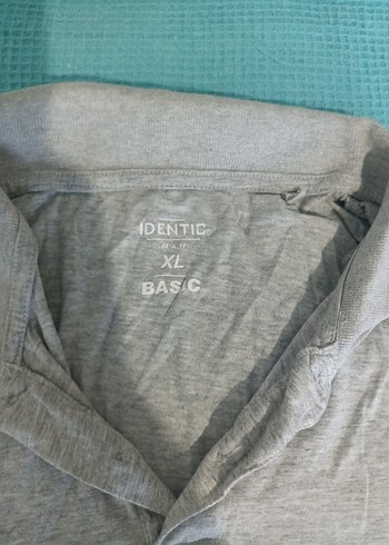 Gri Kısa Kollu Erkek Polo Tişört - Görsel 3