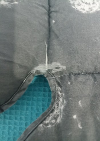 Gri Baskılı Çocuk Uyku Minderi - Görsel 3