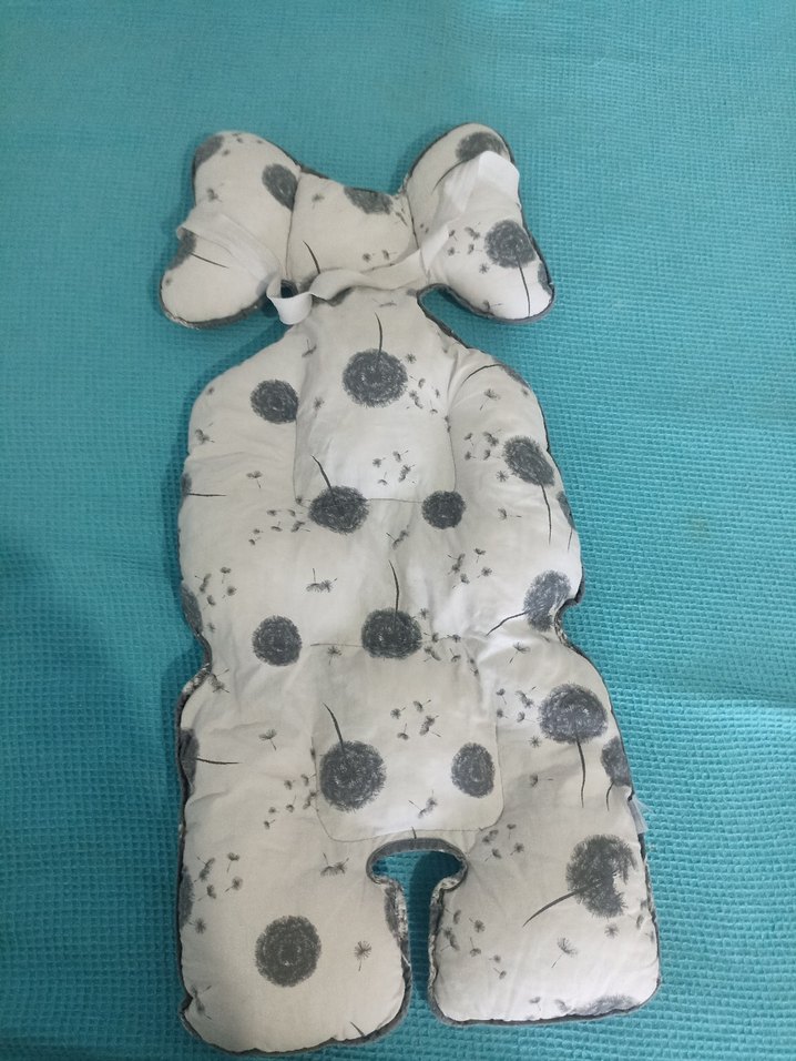 Gri Baskılı Çocuk Uyku Minderi - Görsel 2