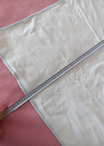 Beyaz Bebek Battaniyesi Kapüşonlu Yumuşak Kumaş - Görsel 4