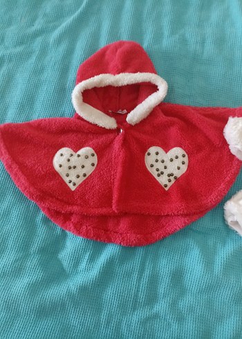 kız çocuk panço ve ceket - Görsel 2