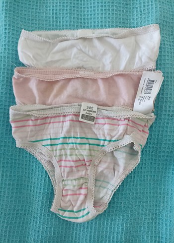 Çok Renkli Kız Çocuk Külot Seti - Görsel 3