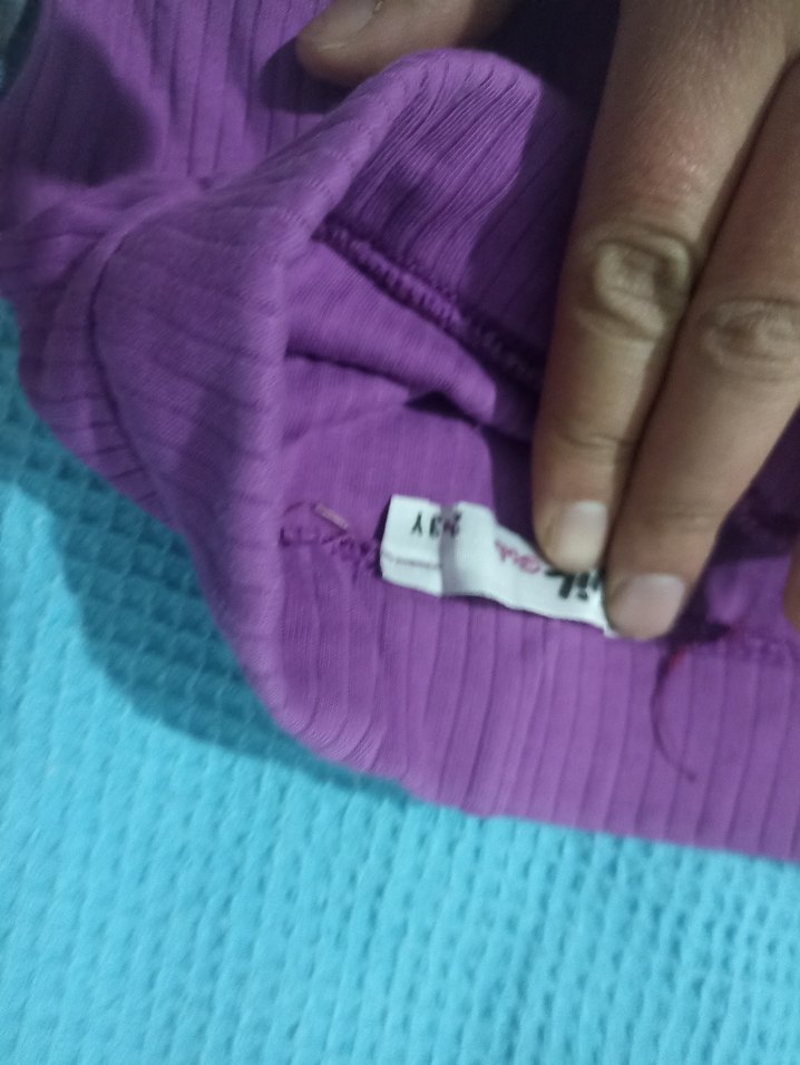 Kız Çocuk Gri Rahat Kesim Eşofman Altı - Görsel 2