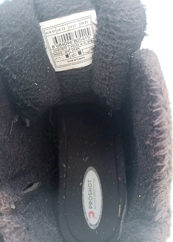 Bağcıklı Kahverengi Erkek Bot 47 numara - Görsel 3