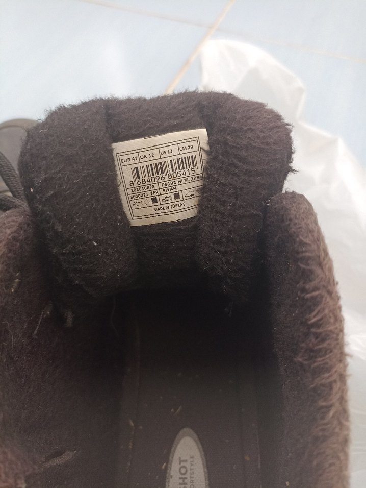 Bağcıklı Kahverengi Erkek Bot 47 numara - Görsel 2