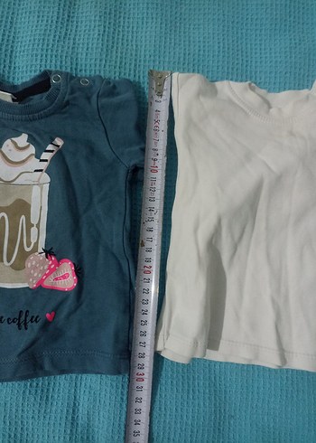 Kız Çocuk Çok Renkli Kısa Kollu Tişörtler - Görsel 4