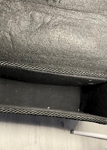 Siyah El Yapımı Çanta - Görsel 4