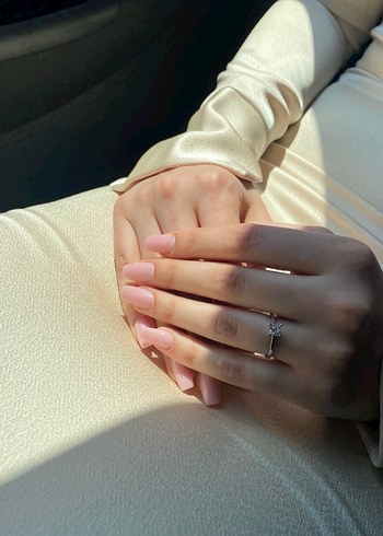 Uzun Kollu Drapeli Şarap rengi  Nişan Elbisesi - Görsel 4