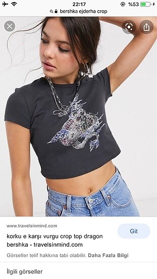 Bershka crop