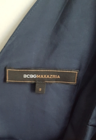 BCBG Maxazria Lacivert kısa elbise 