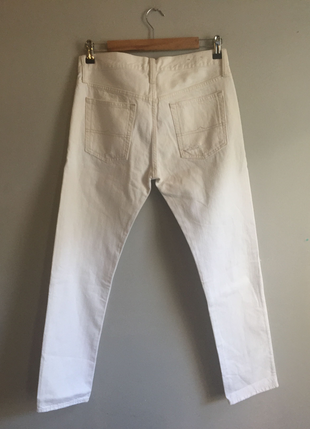 Ralph Lauren Beyaz kot pantolon