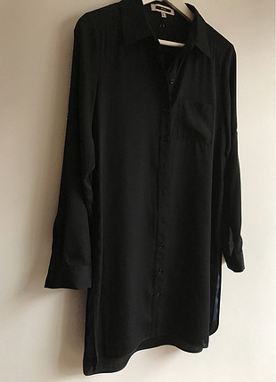 36 Beden siyah Renk Gömlek elbise 