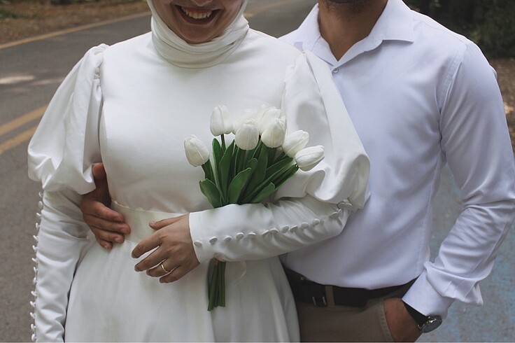 xxl Beden beyaz Renk House of zarif model gelinlik nikah elbisesi #manuka #touche #f
