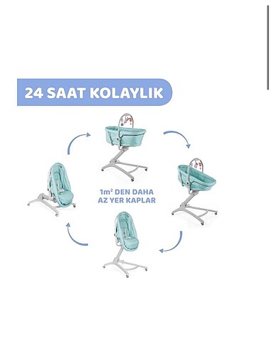 Diğer Beden chicco 4in 1 anakucağı ve beşik