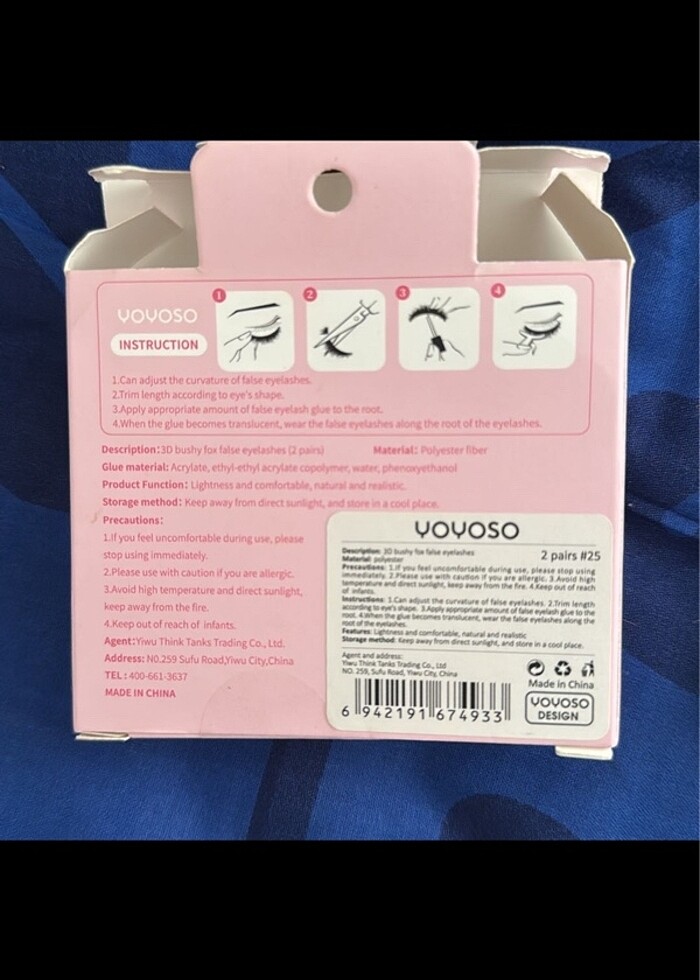 Yoyoso Takma Kirpik - Görsel 4