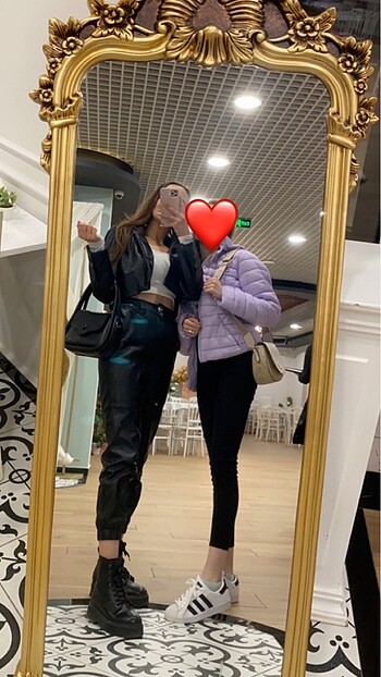 Bershka Deri pantolon