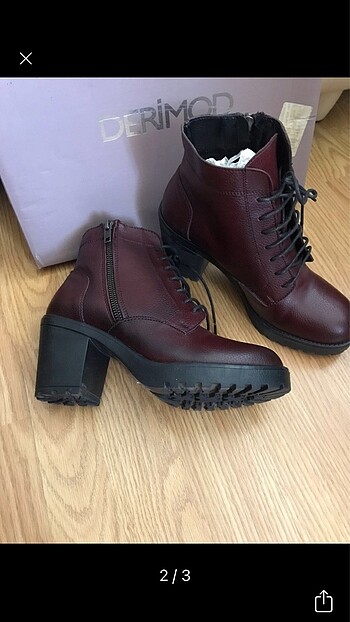 1 kez giyilmiş DERİMOD Marka Bot