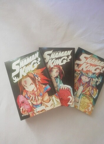 shaman king 1-3 manga