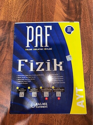 ayt fizik