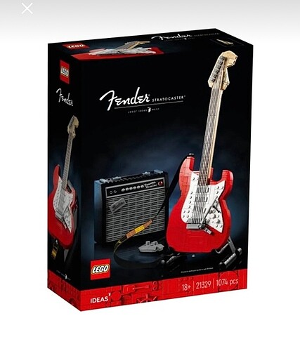 lego stratocaster gitar