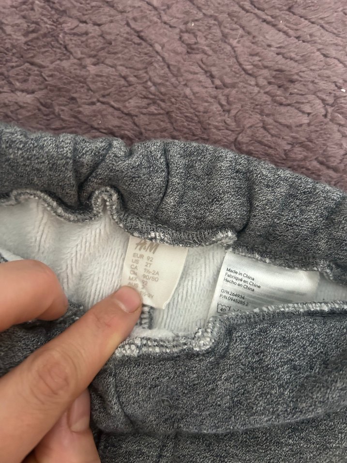 Düğmeli Gri Erkek Çocuk Pantolonu - Görsel 3