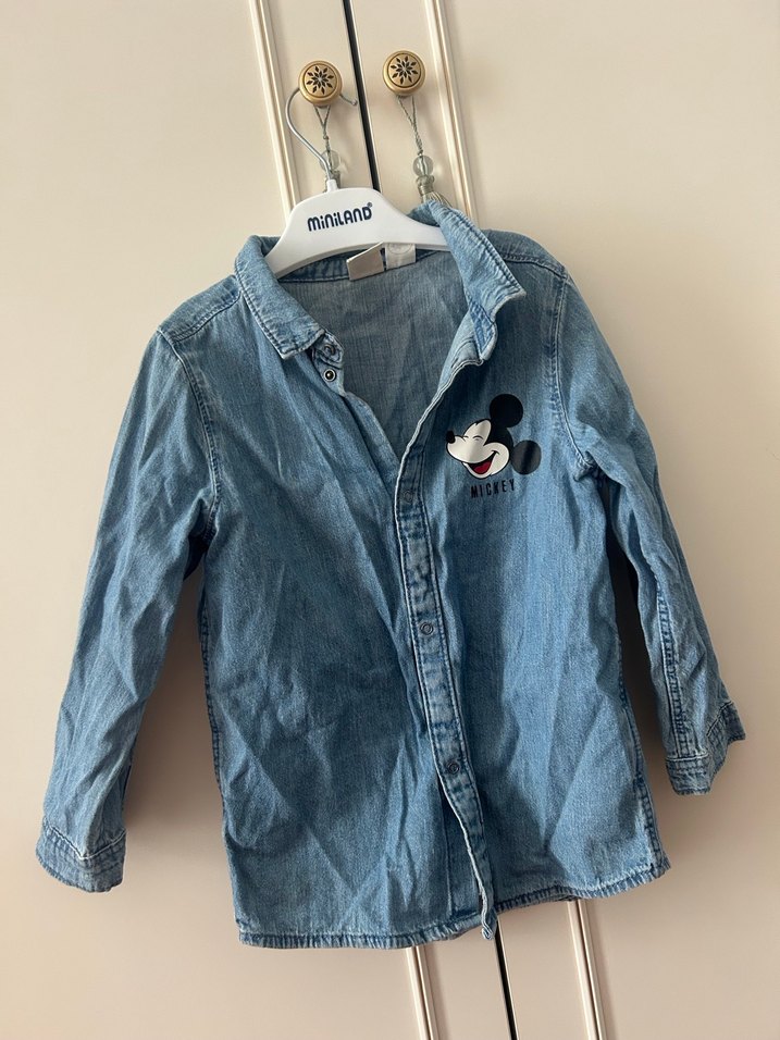 H&M Erkek Çocuk Denim Gömlek - Görsel 2