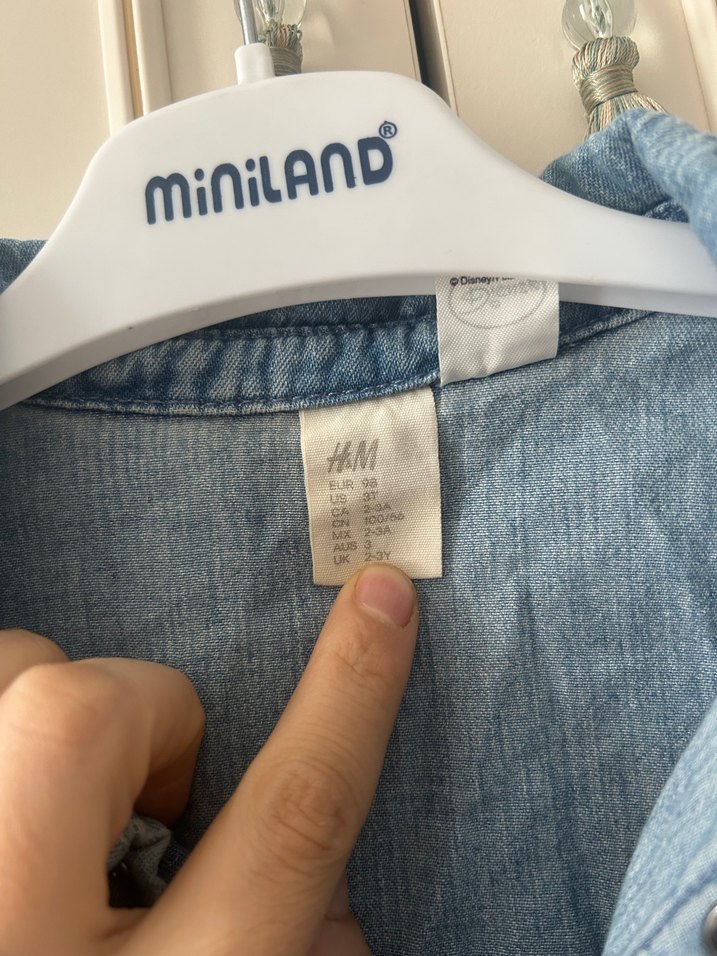 H&M Erkek Çocuk Denim Gömlek - Görsel 4