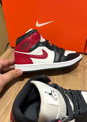 Nike Air Jordan Siyah Beyaz Spor Ayakkabı - Görsel 7
