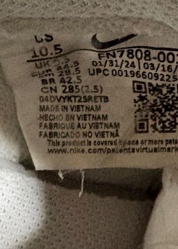 Nike Dunk Low Sneakers 44.5 - Görsel 6